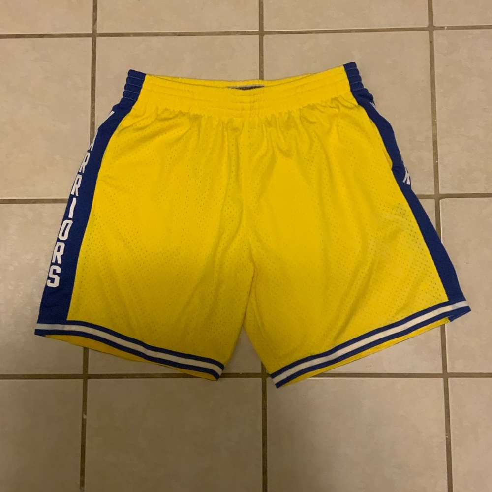 Mitchell & Ness Golden State Warriors Throwback Shorts